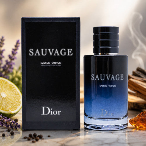 Sauvage Perfume  by Dior Eau de Toilette 3.4 FL oz for Men